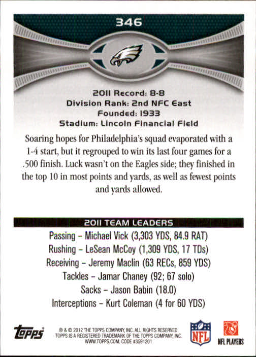 A1481- 2012 Topps Football Cards 203-402 +Rookies -You Pick- 15+ FREE US SHIP - Picture 245 of 351