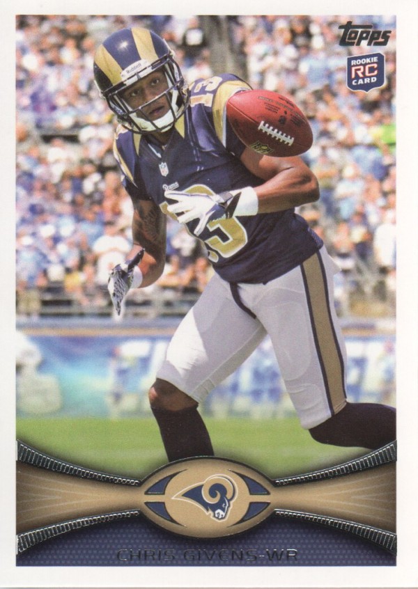 2012 Topps #357 Chris Givens RC
