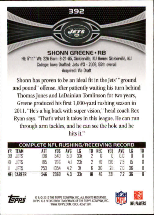 A1481- 2012 Topps Football Cards 203-402 +Rookies -You Pick- 15+ FREE US SHIP - Picture 331 of 351