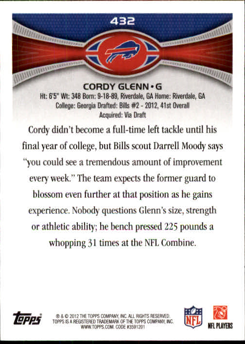 A1481- 2012 Topps Football Cards 403-440 +Inserts -You Pick- 15+ FREE US SHIP - Picture 58 of 224