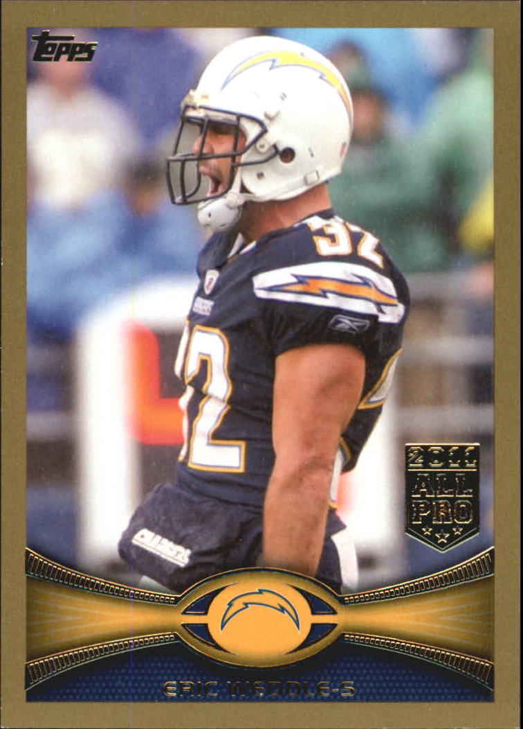 2012 Topps Gold #8 Eric Weddle
