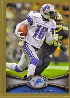 2012 Topps Gold #29 Titus Young