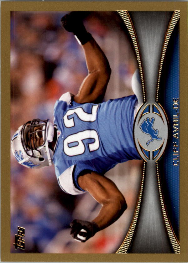 2012 Topps Gold #359 Cliff Avril