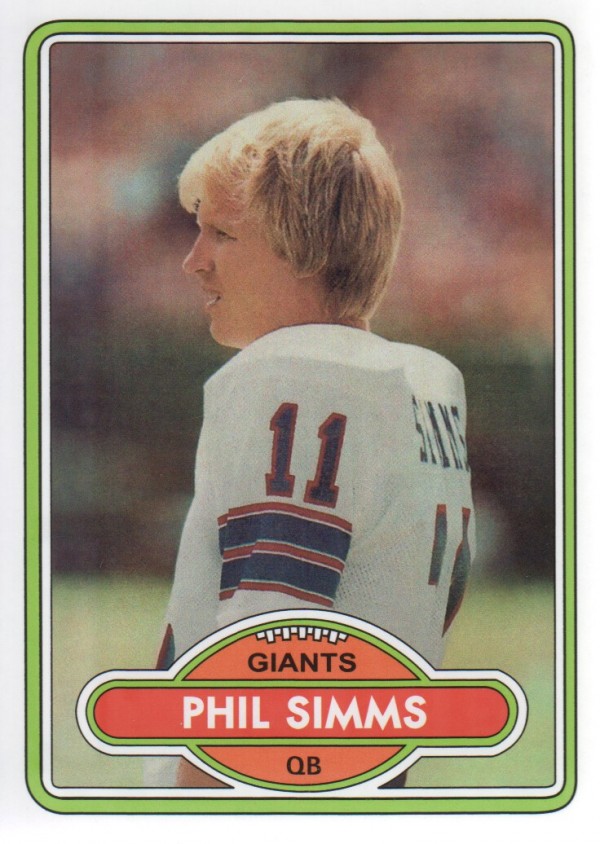 2012 Topps Rookie Reprint #225 Phil Simms 80