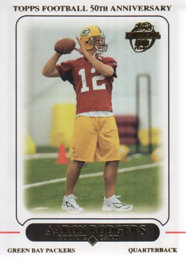 2012 Topps Rookie Reprint #431 Aaron Rodgers 05