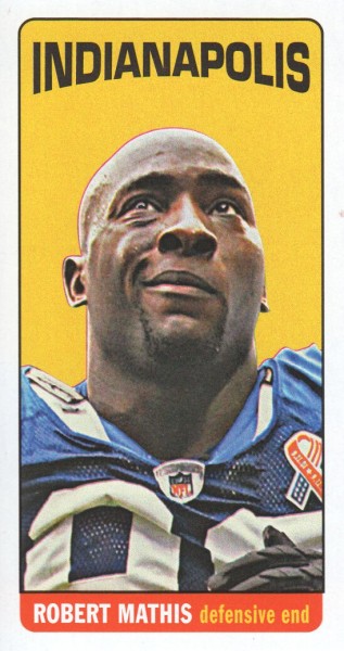 2012 Topps 1965 Mini #132 Robert Mathis