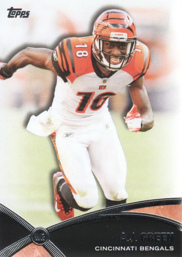 2012 Topps Prolific Playmakers #PPAJG A.J. Green
