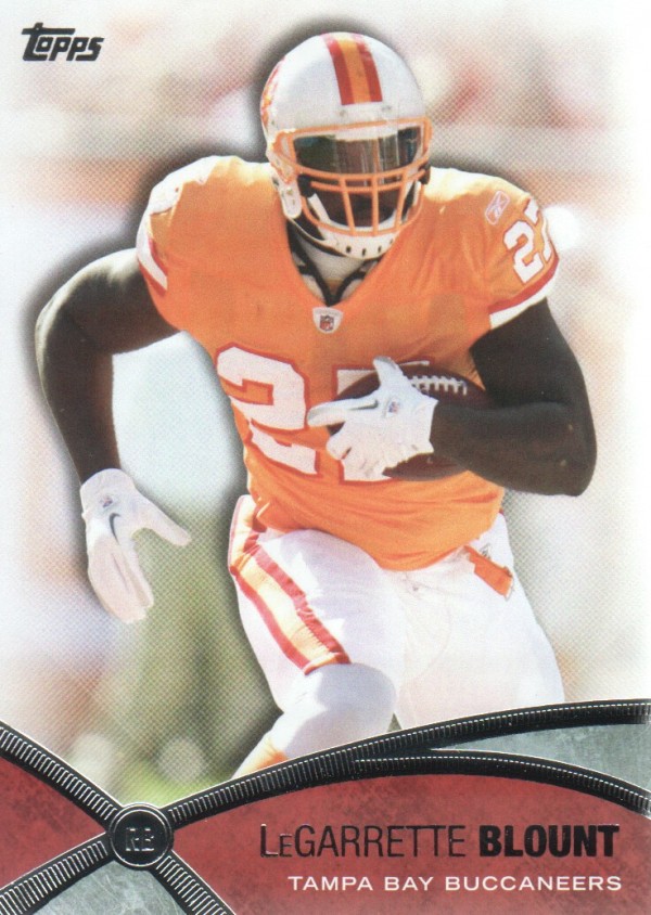 2011 TOPPS #273 LEGARRETTE BLOUNT TAMPA BAY BUCCANEERS