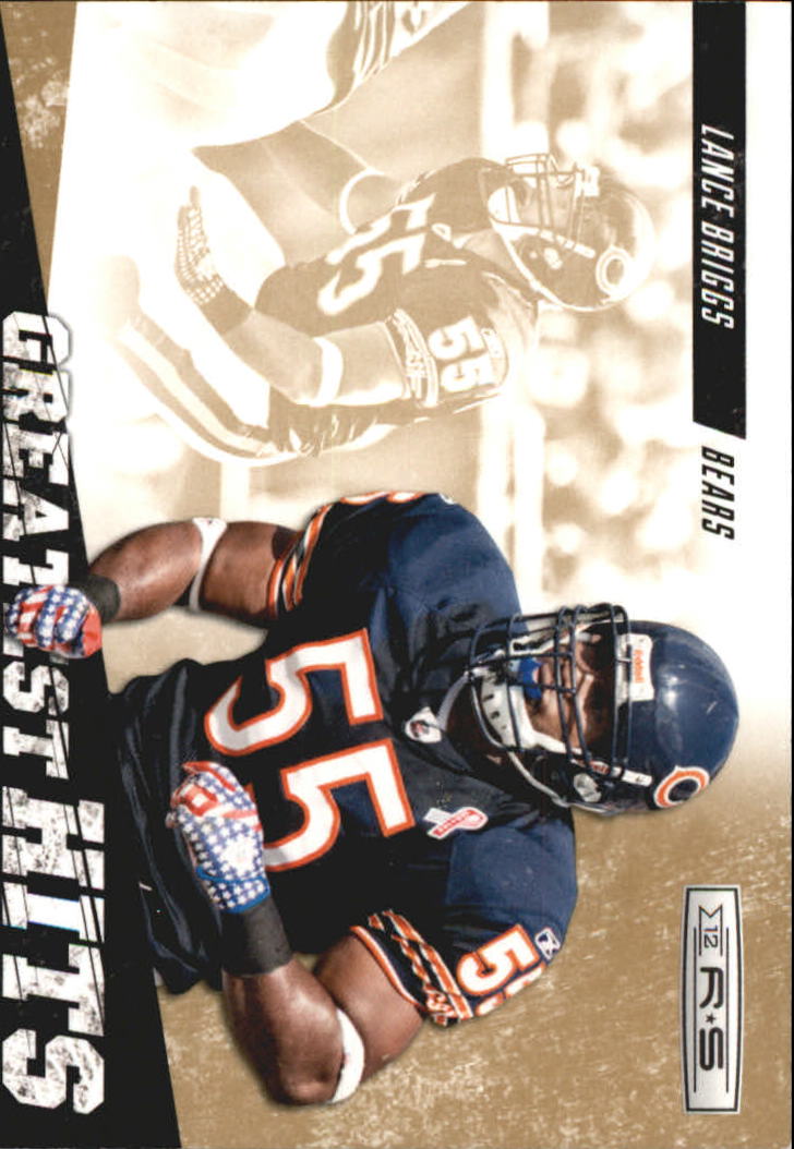 2012 Rookies and Stars Greatest Hits Gold #28 Lance Briggs