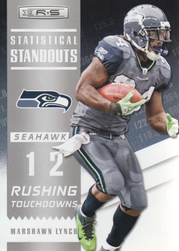 2012 Rookies and Stars Statistical Standouts #21 Marshawn Lynch