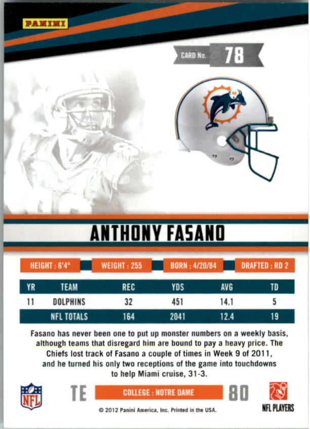 Sports Card Back