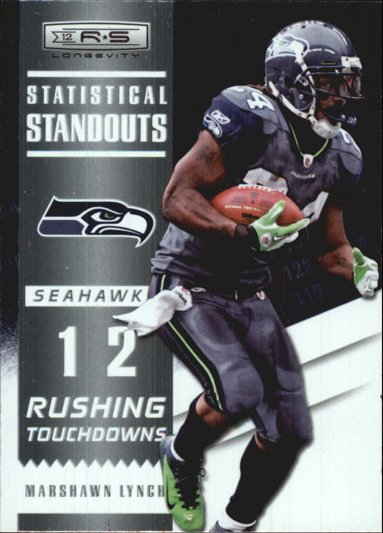2012 Rookies and Stars Longevity Statistical Standouts #21 Marshawn Lynch