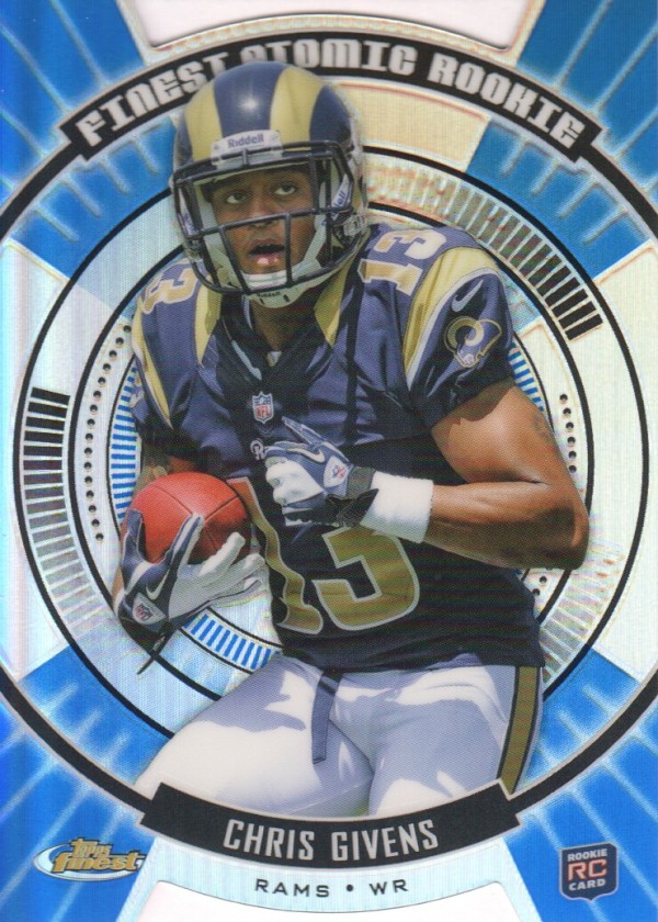 2012 Finest Atomic Refractor Rookies #FARCGI Chris Givens