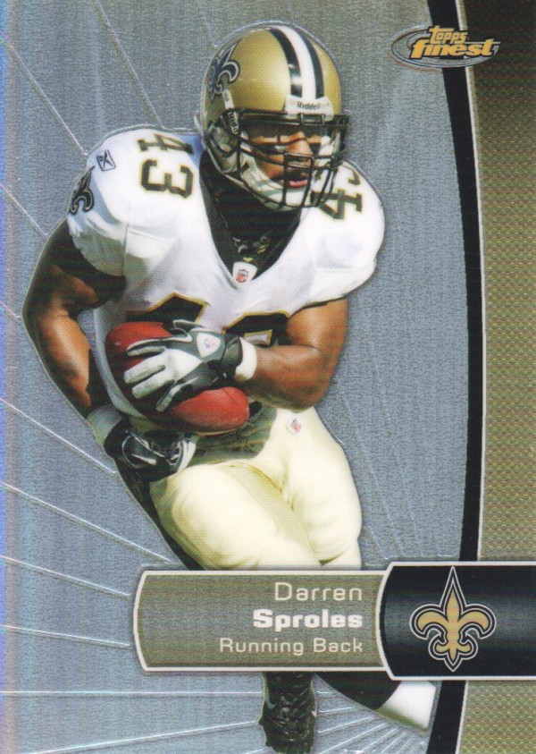 2012 Finest Refractors #78 Darren Sproles