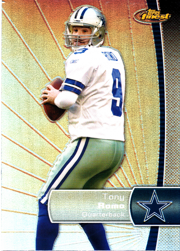 2012 Finest Refractors #95 Tony Romo
