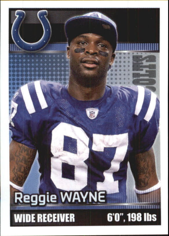 2012 Panini Stickers #132 Reggie Wayne