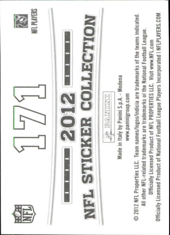 B0816- 2012 Panini Stickers FB Cards 1-250 +Rookies -You Pick- 15+ FREE US SHIP - Picture 271 of 405