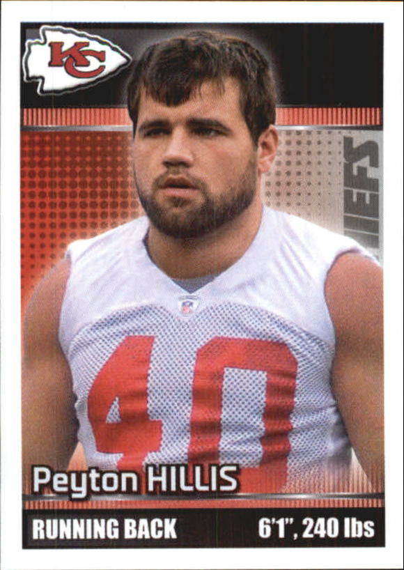 2012 Panini Stickers #197 Peyton Hillis
