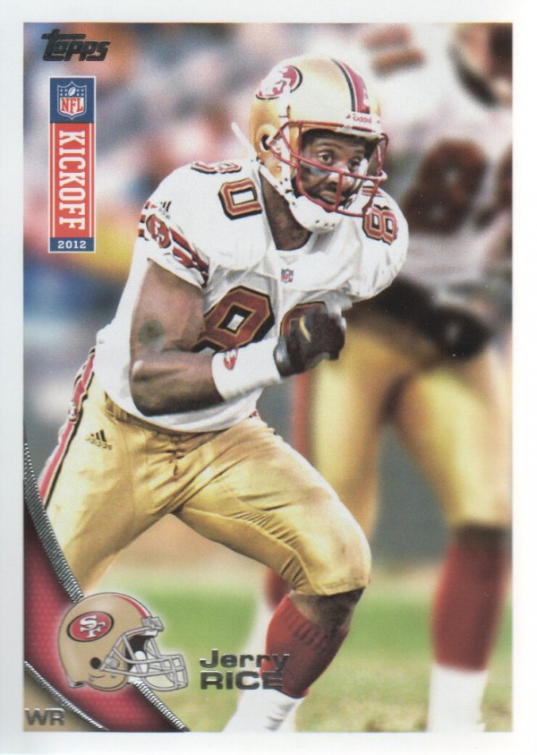 2012 Topps Kickoff #10 Jerry Rice