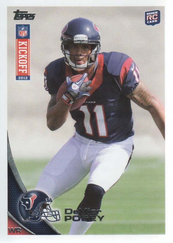 2012 Topps Kickoff #46 DeVier Posey