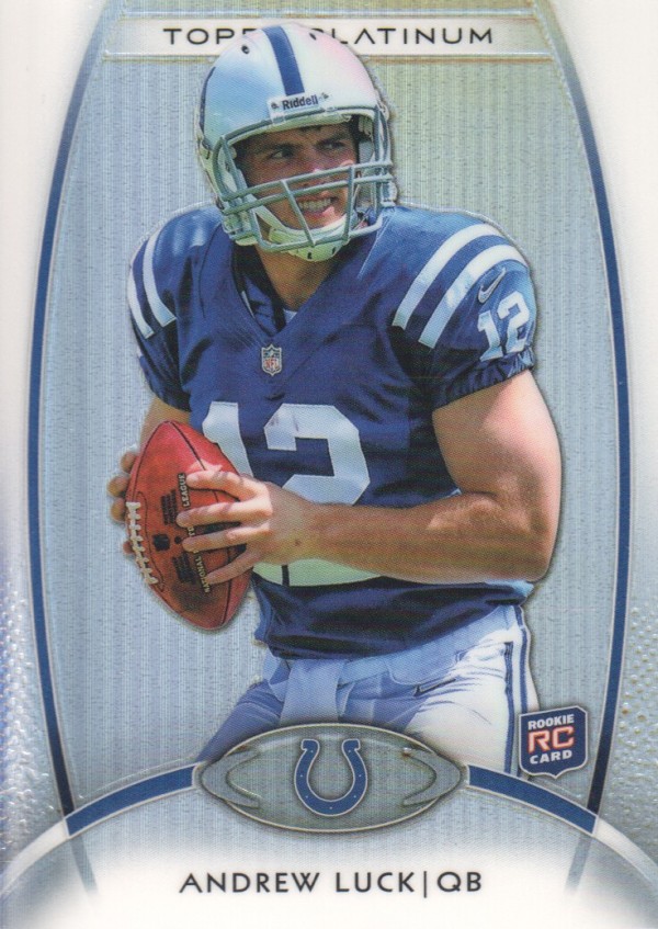 2012 Topps Platinum #150 Andrew Luck RC