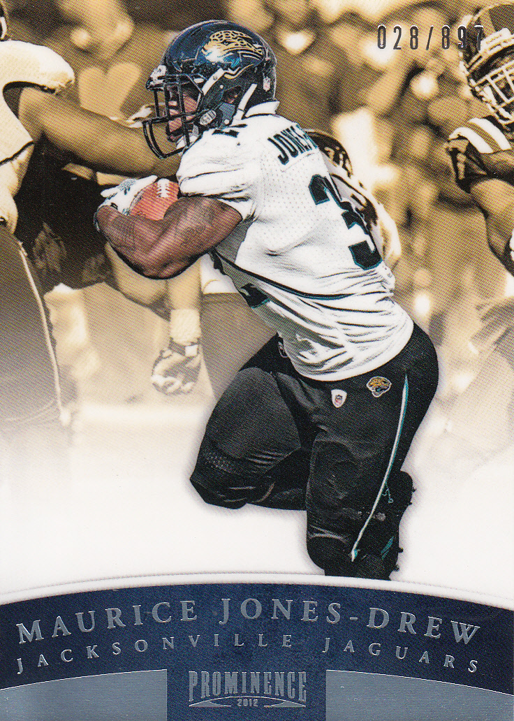 2012 Panini Prominence #45A Maurice Jones-Drew P