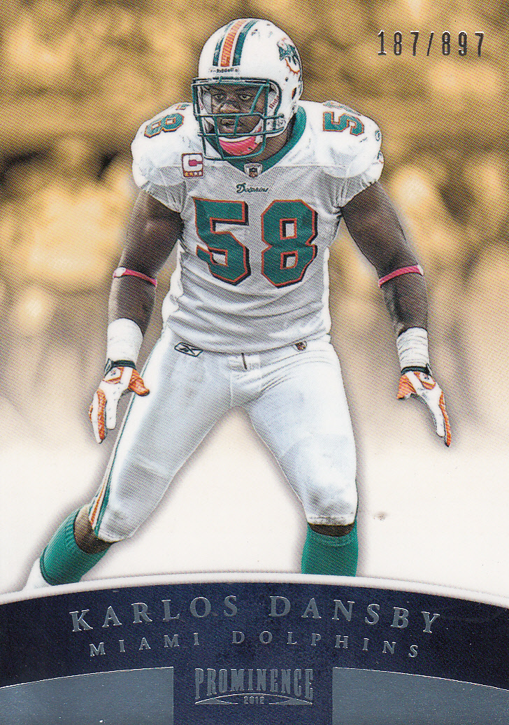 2012 Panini Prominence #51A Karlos Dansby P