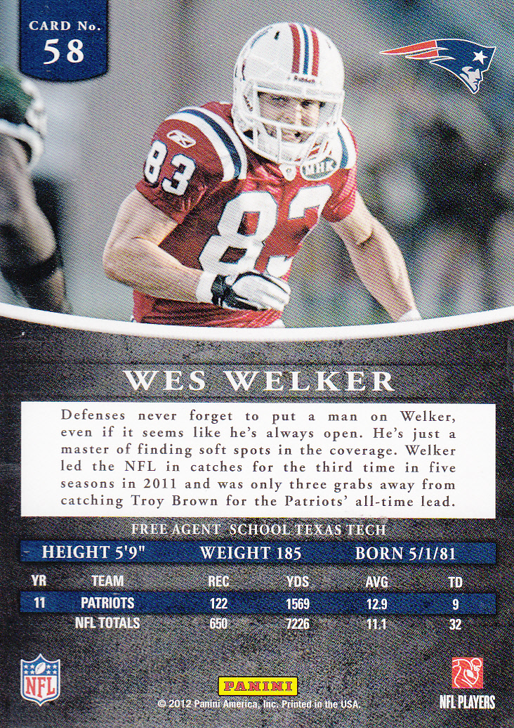 2012 Panini Prominence Football Card Pick (Base) - Picture 121 of 241