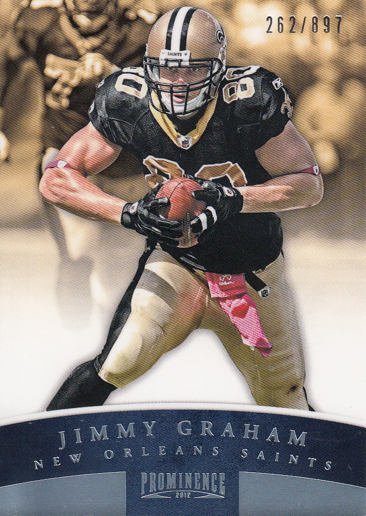 2012 Panini Prominence #62A Jimmy Graham P