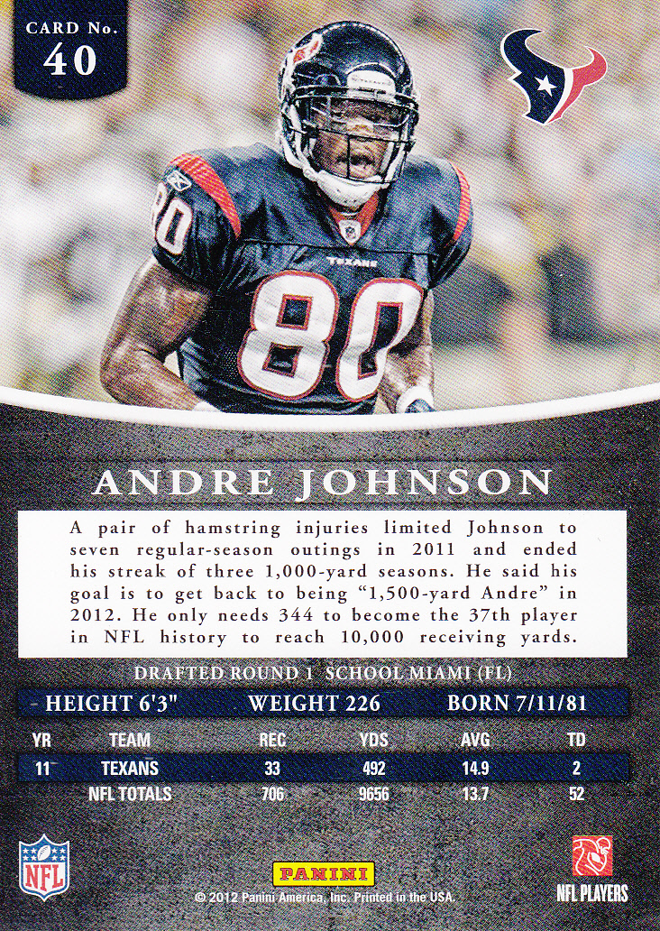 2012 Panini Prominence Football Card Pick (Base) - Picture 78 of 241