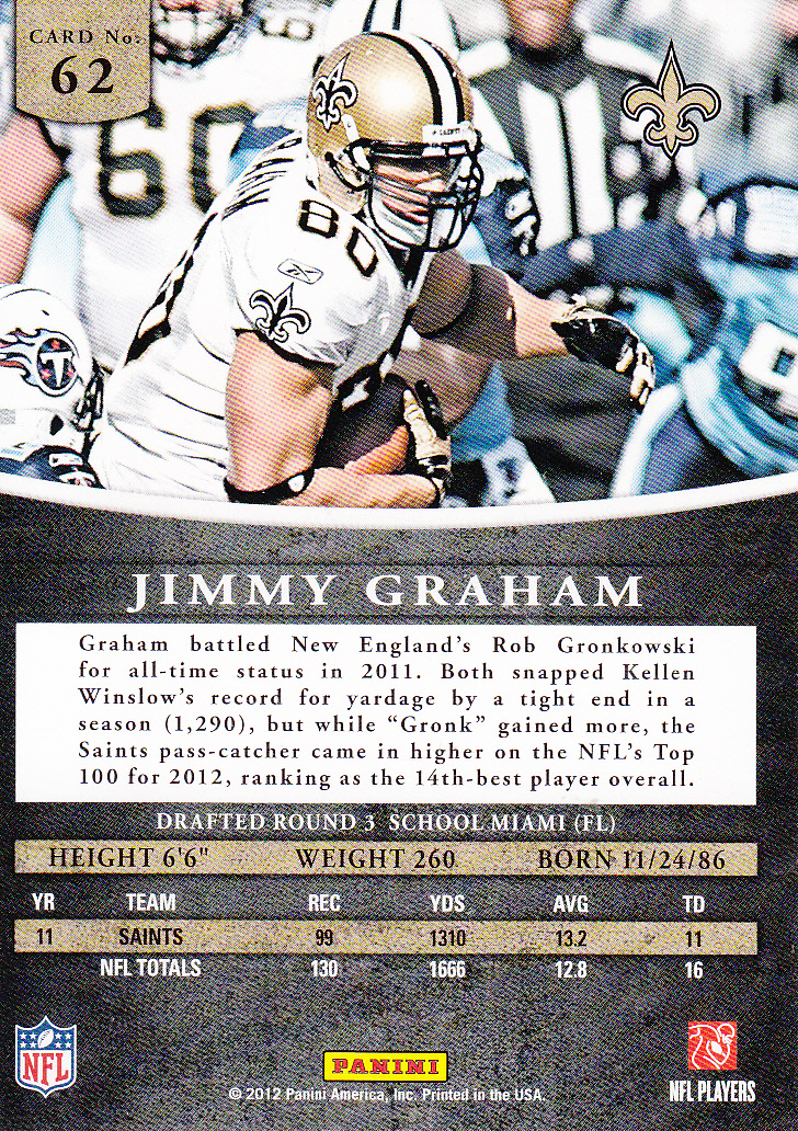 2012 Panini Prominence Football Card Pick (Base) - Picture 127 of 241