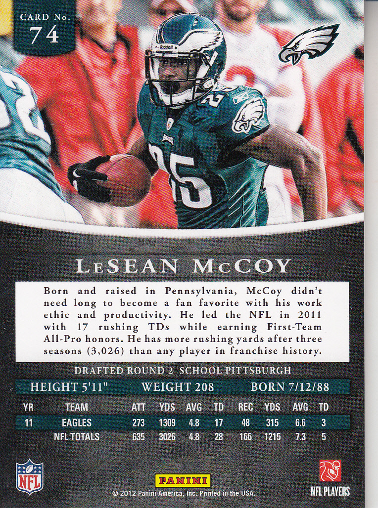 2012 Panini Prominence Football Card Pick (Base) - Picture 147 of 241