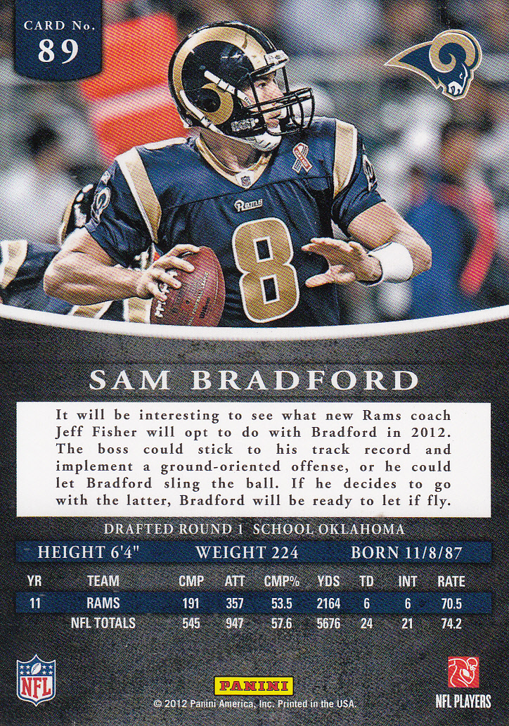 2012 Panini Prominence Football Card Pick (Base) - Picture 170 of 241