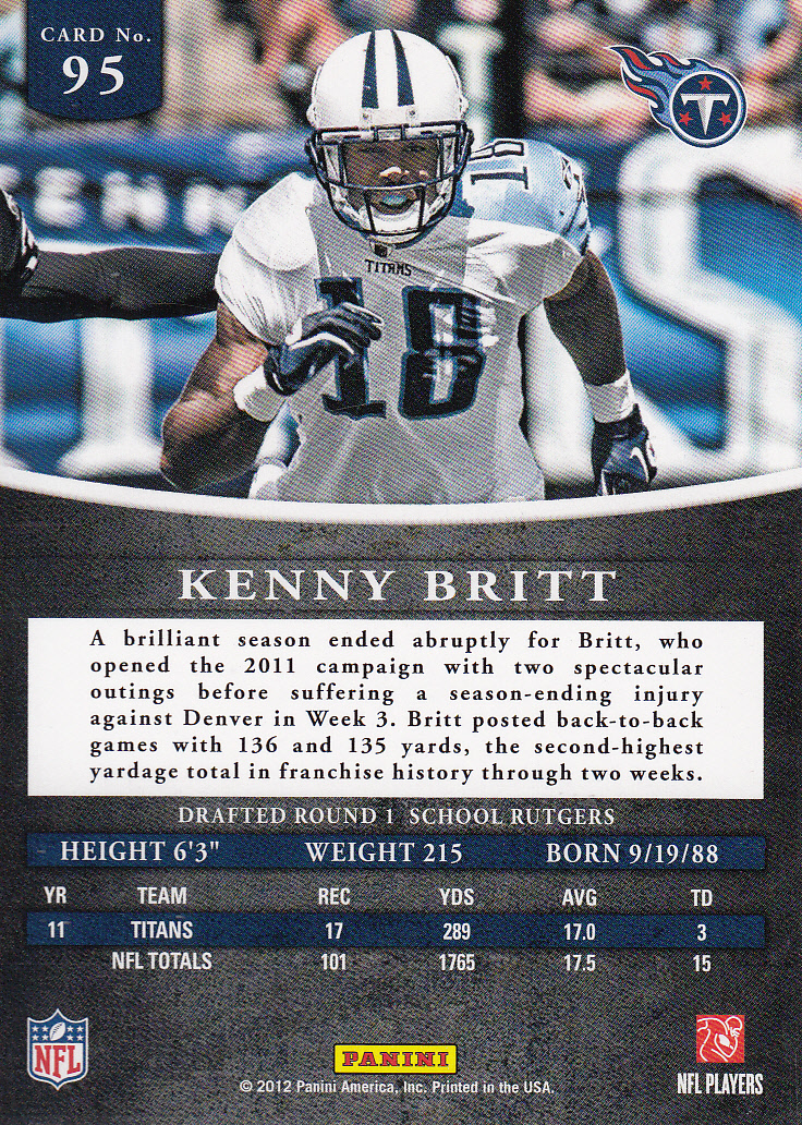 2012 Panini Prominence Football Card Pick (Base) - Picture 182 of 241