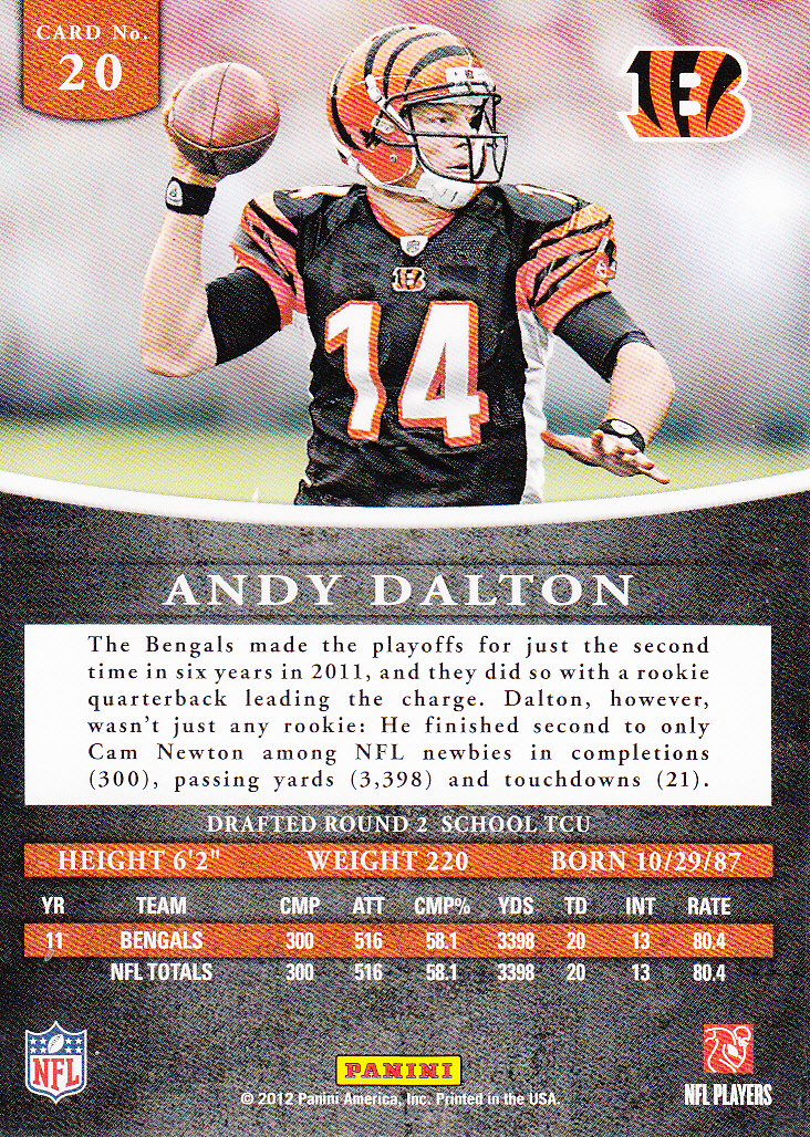 2012 Panini Prominence Football Card Pick (Base) - Picture 45 of 241
