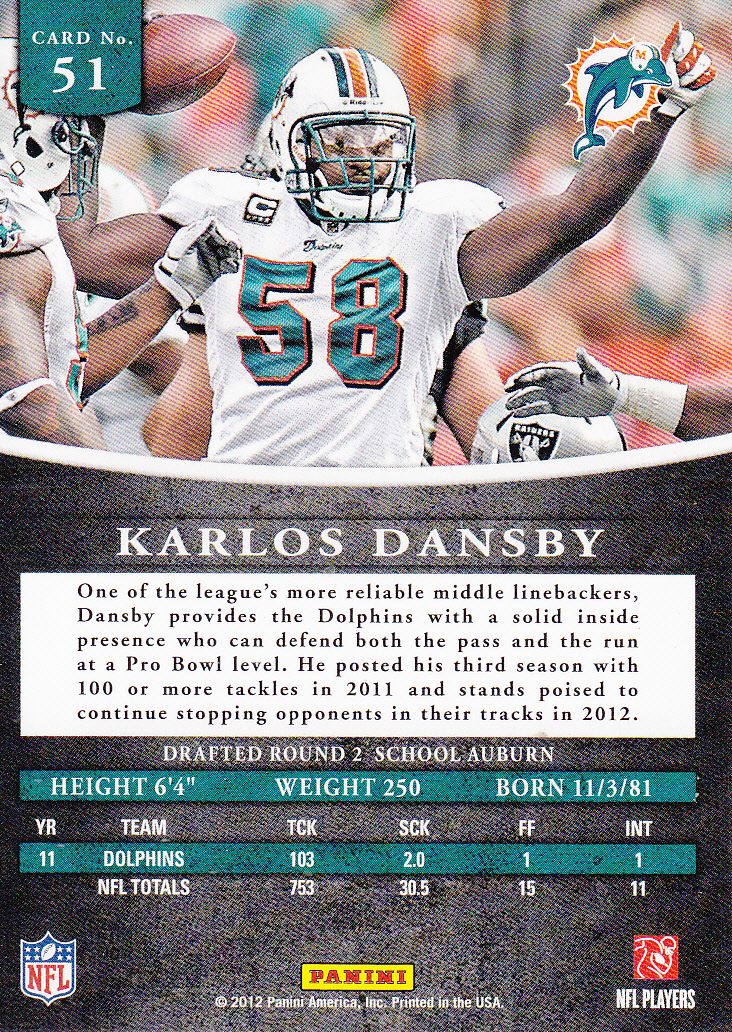 2012 Panini Prominence Football Card Pick (Base) - Picture 118 of 241