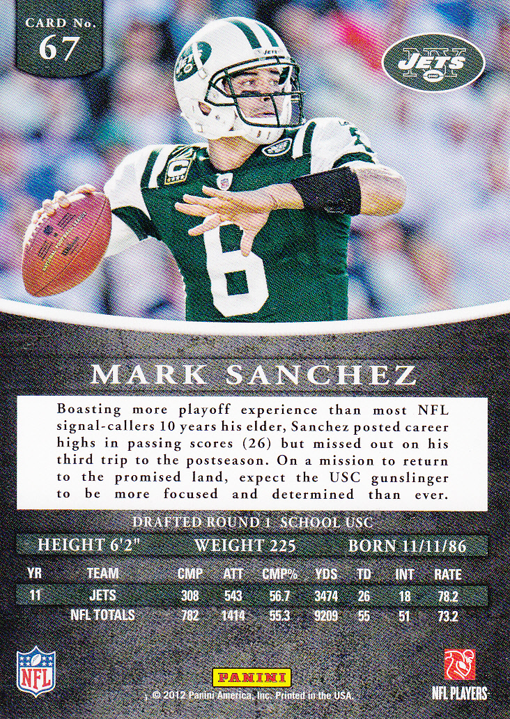 2012 Panini Prominence Football Card Pick (Base) - Picture 142 of 241