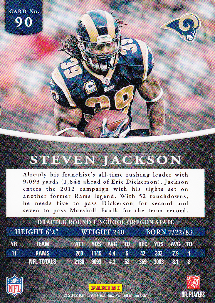 2012 Panini Prominence Football Card Pick (Base) - Picture 176 of 241