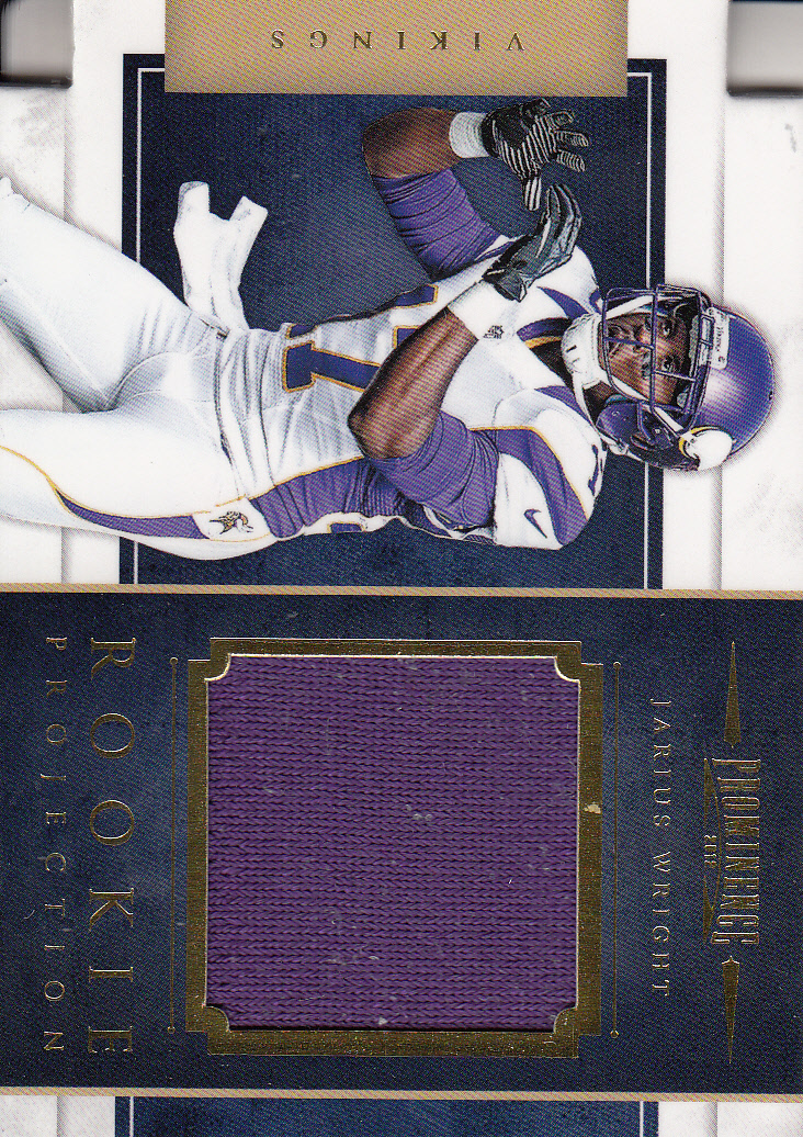 2012 Panini Prominence Rookie Projection Materials #25 Jarius Wright