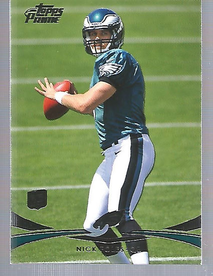 2012 Topps Prime Football Card 5 Nick Foles Rookie EBay