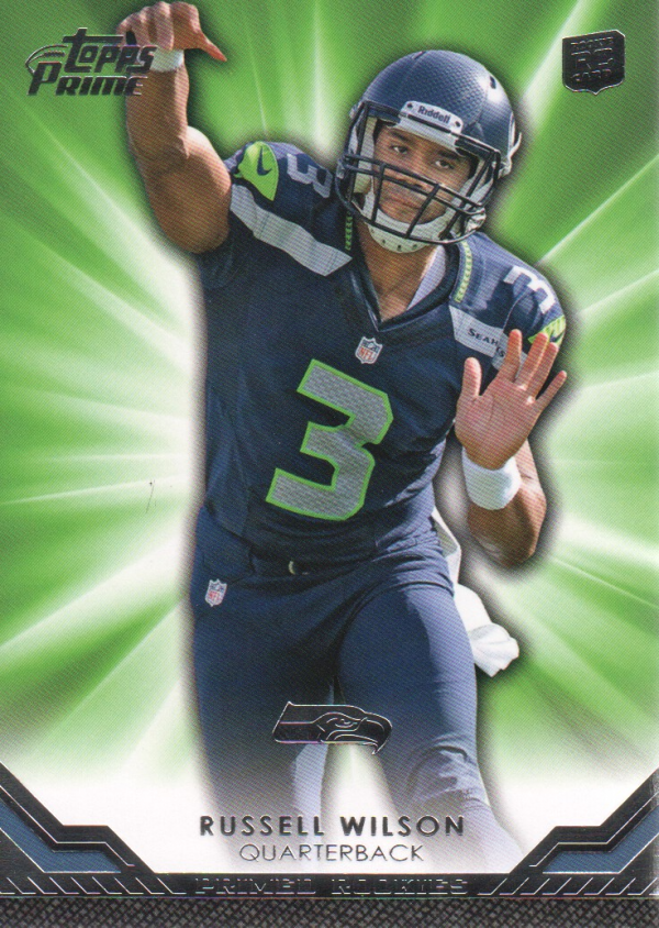 2012 Topps Prime Primed Rookies #PRRW Russell Wilson