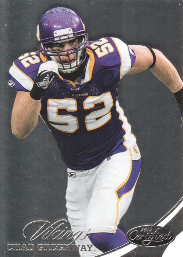 2012 Certified #107 Chad Greenway