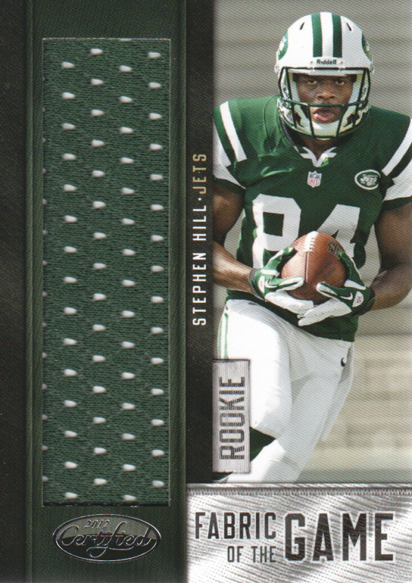 2012 Certified Rookie Fabric of the Game #33 Stephen Hill