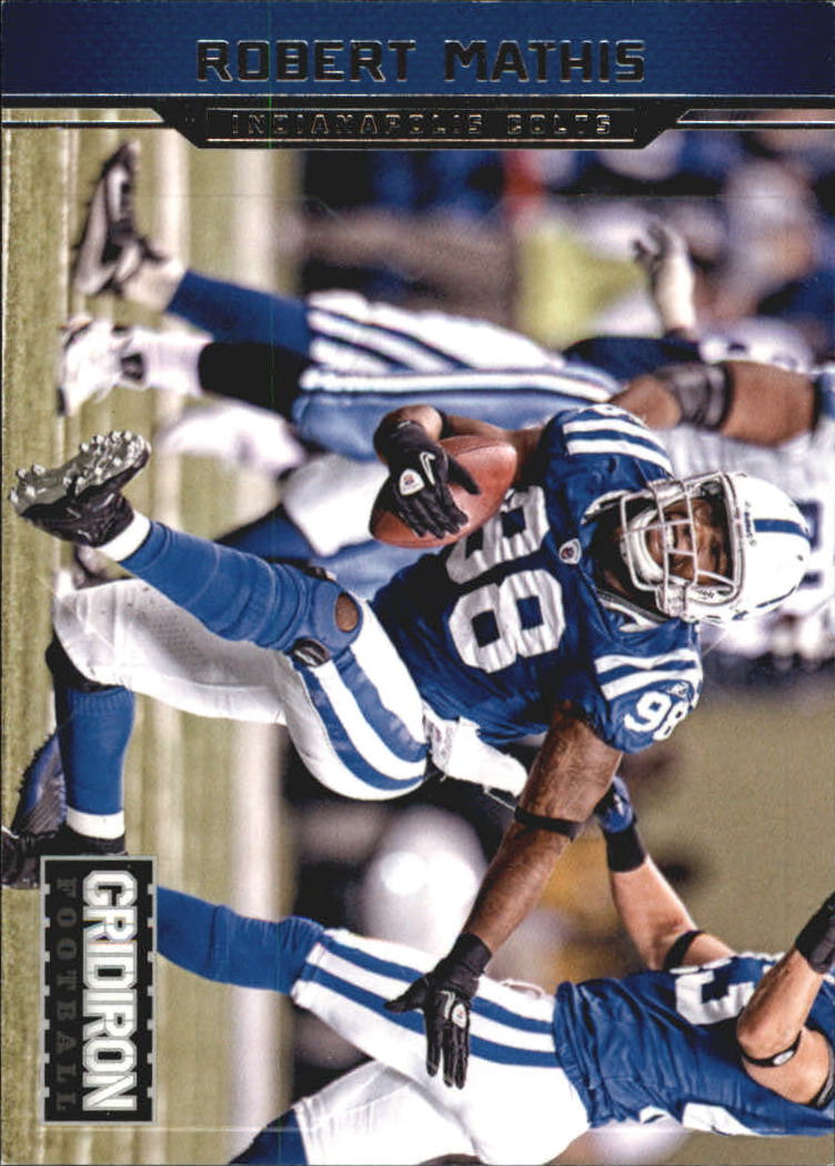 2012 Gridiron Silver X's #86 Robert Mathis
