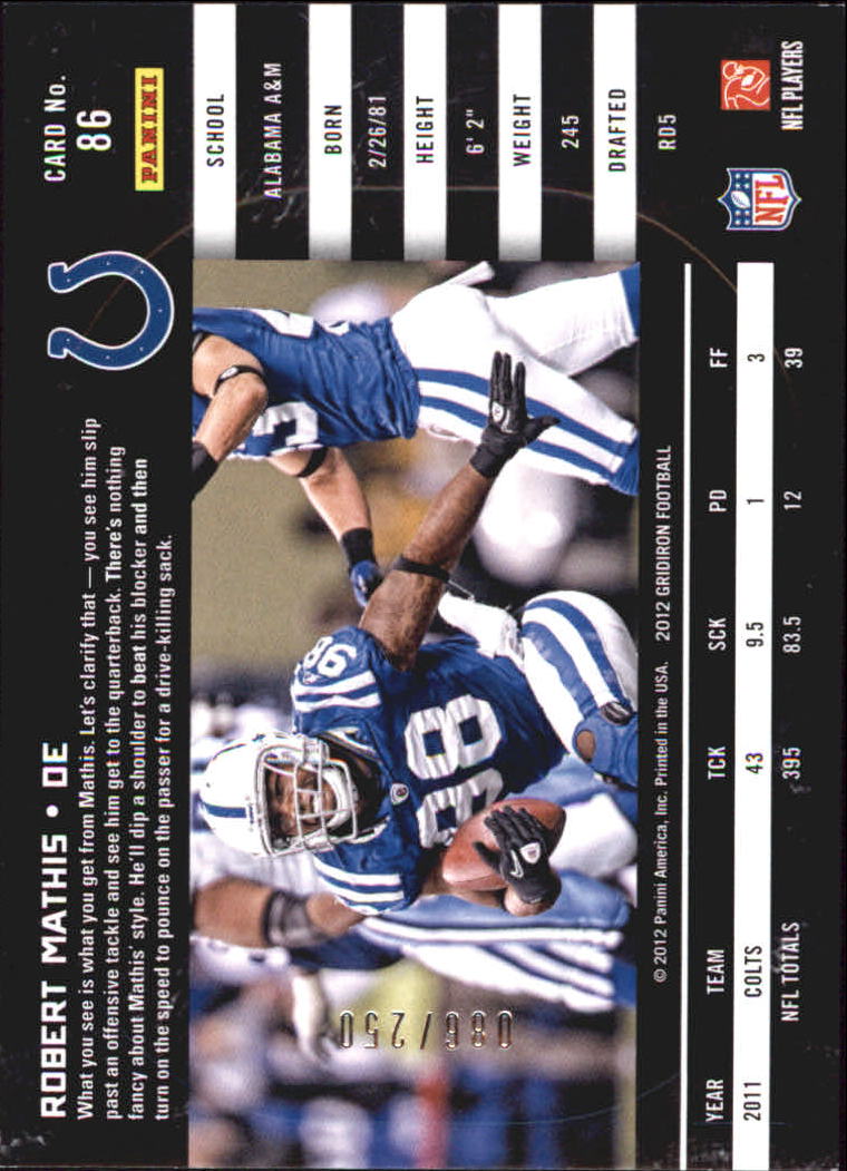 A6808- 2012 Gridiron FB Assorted Parallel Cards -You Pick- 15+ FREE US SHIP - Picture 64 of 153