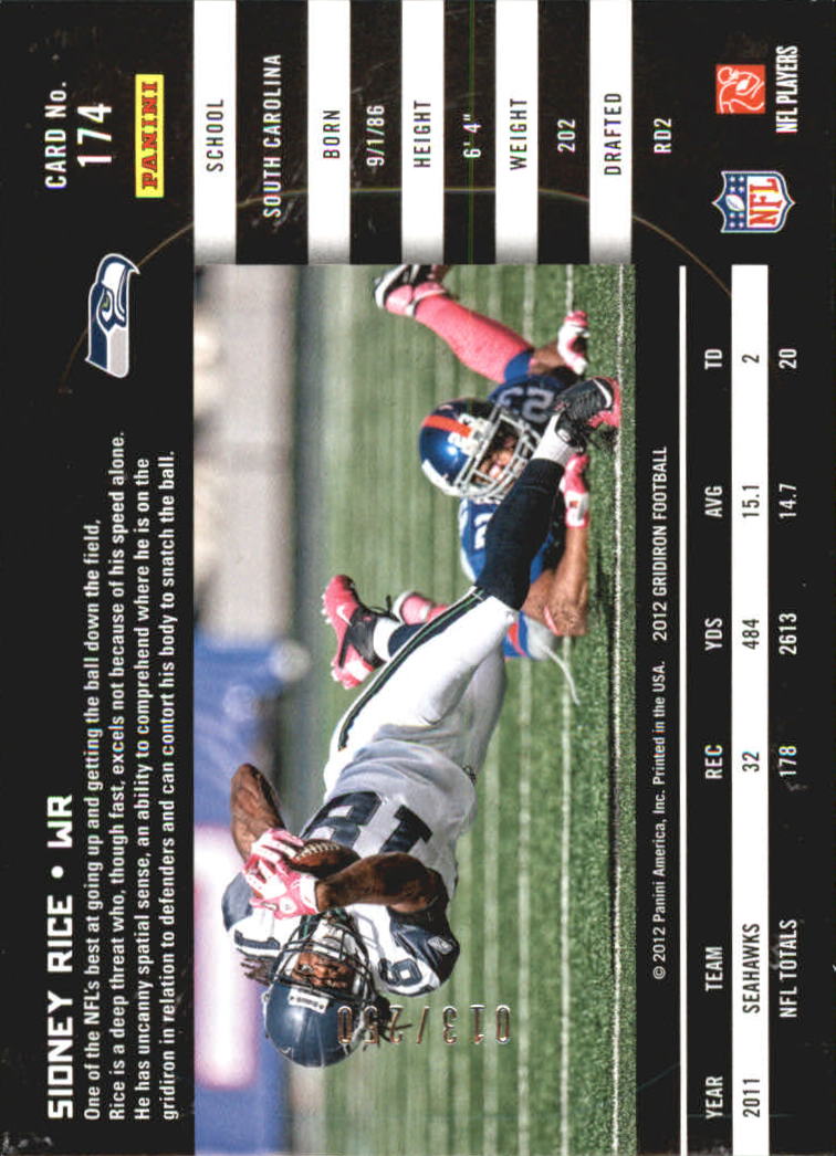 A6808- 2012 Gridiron FB Assorted Parallel Cards -You Pick- 15+ FREE US SHIP - Picture 49 of 153
