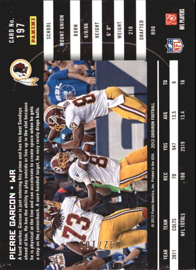 A6808- 2012 Gridiron FB Assorted Parallel Cards -You Pick- 15+ FREE US SHIP - Picture 96 of 153