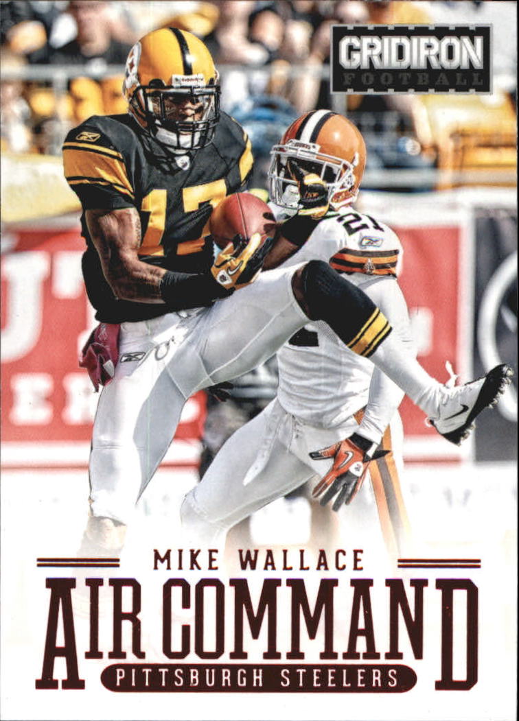 2012 Gridiron Air Command #9 Mike Wallace