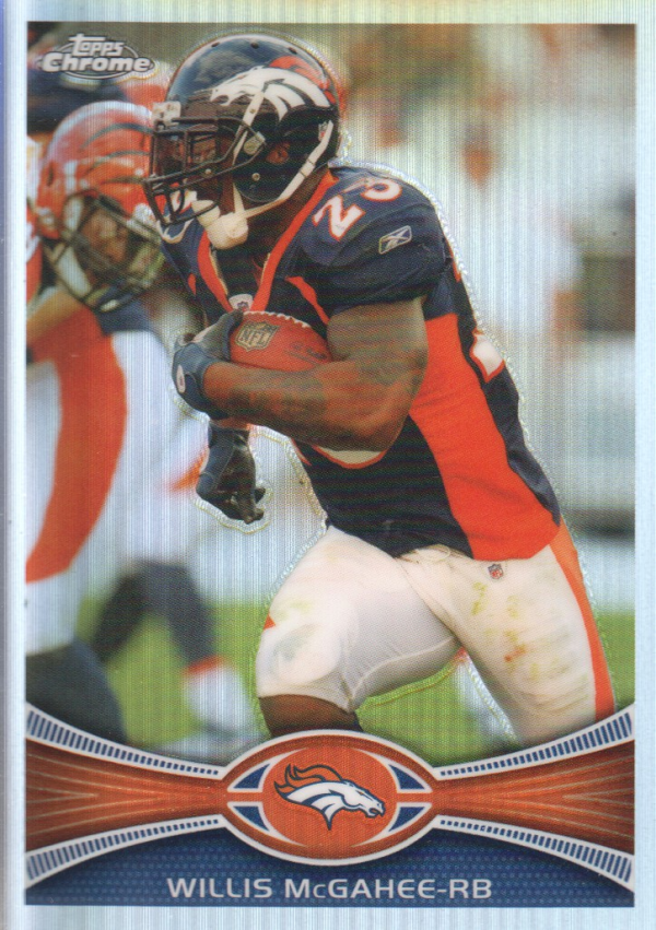 2012 Topps Chrome Refractors #150 Willis McGahee