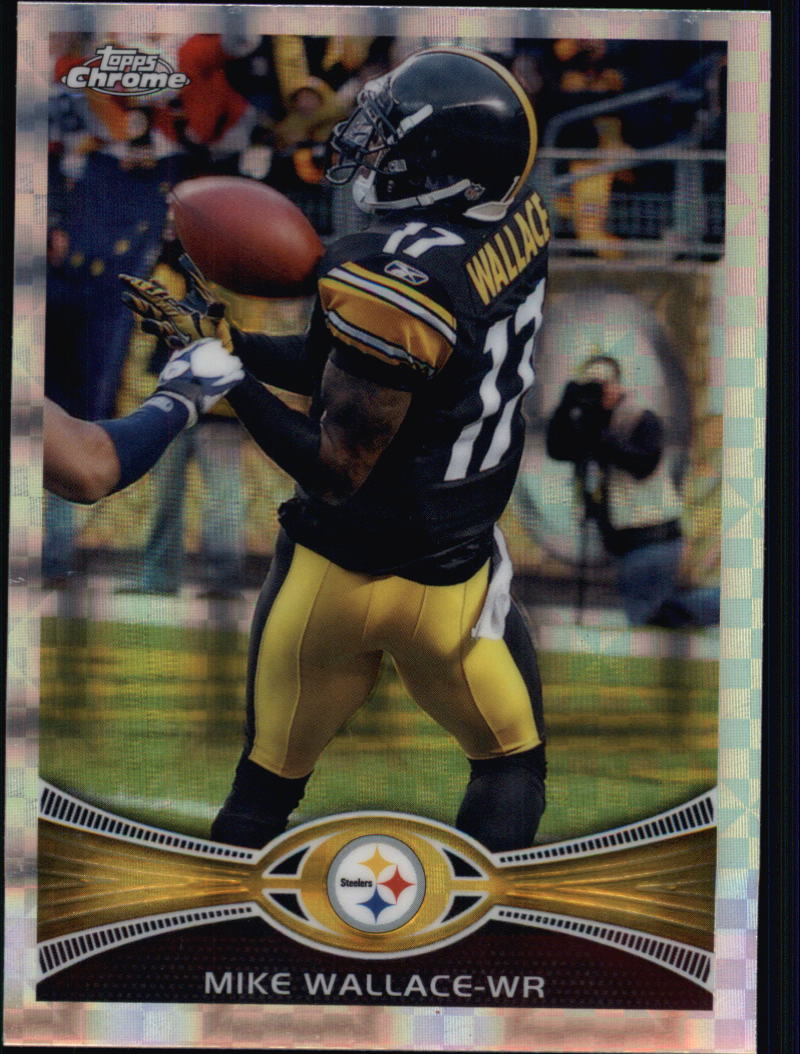 2012 Topps Chrome Xfractors #170 Mike Wallace